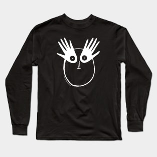 Roger en blanc Long Sleeve T-Shirt